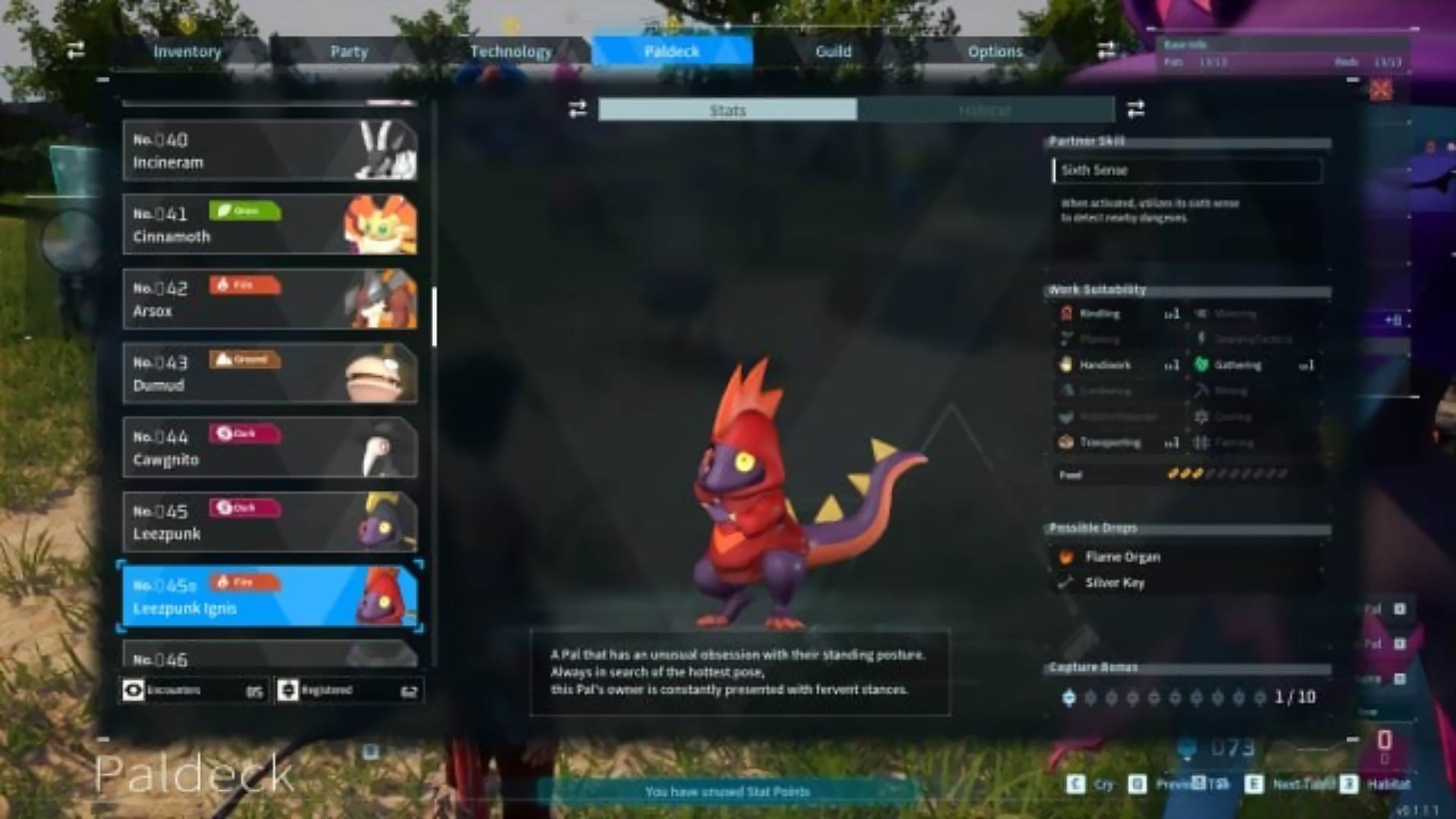 Ignis Leezpunk palworld