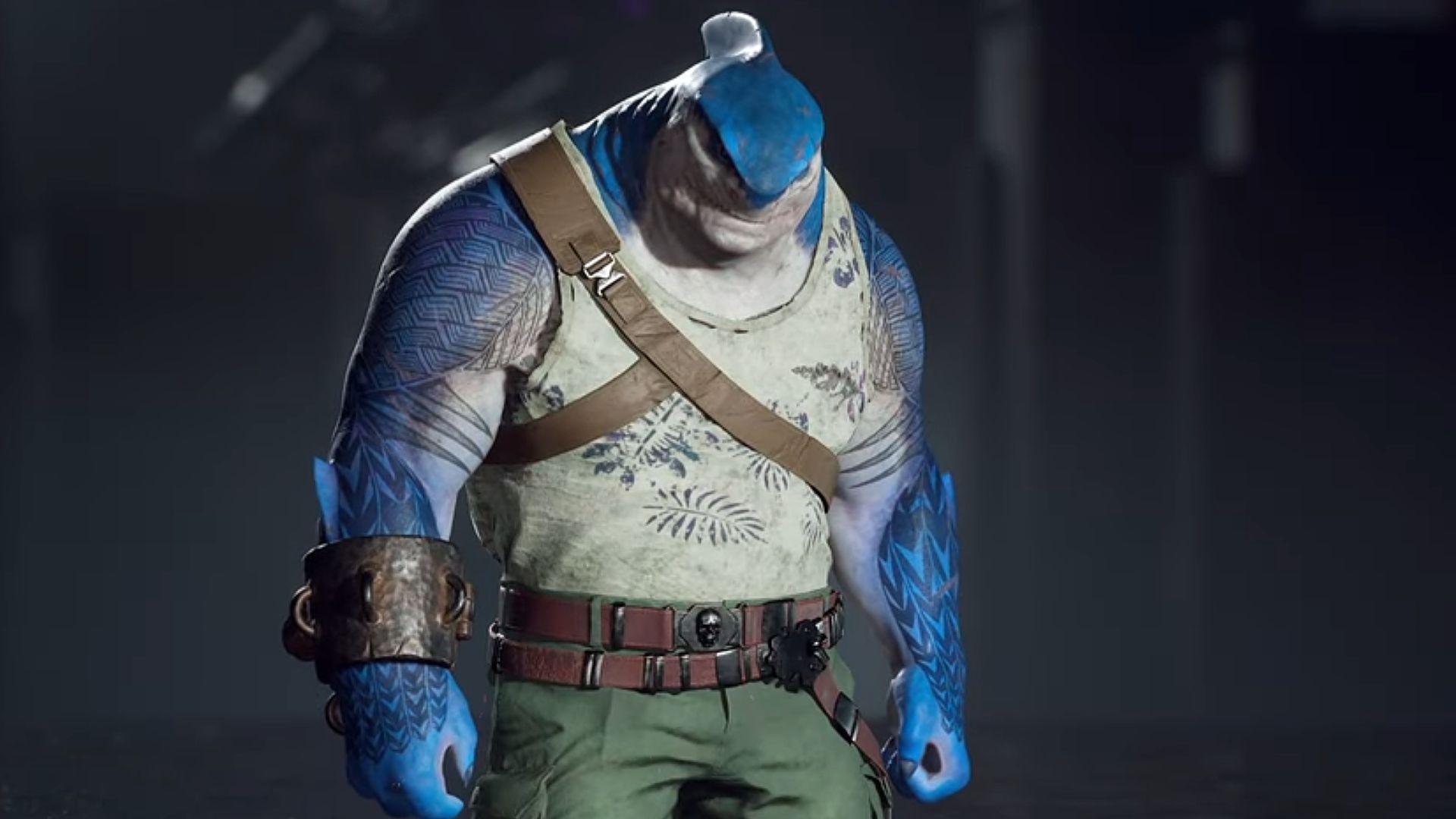 King Shark Task Force X Outfit