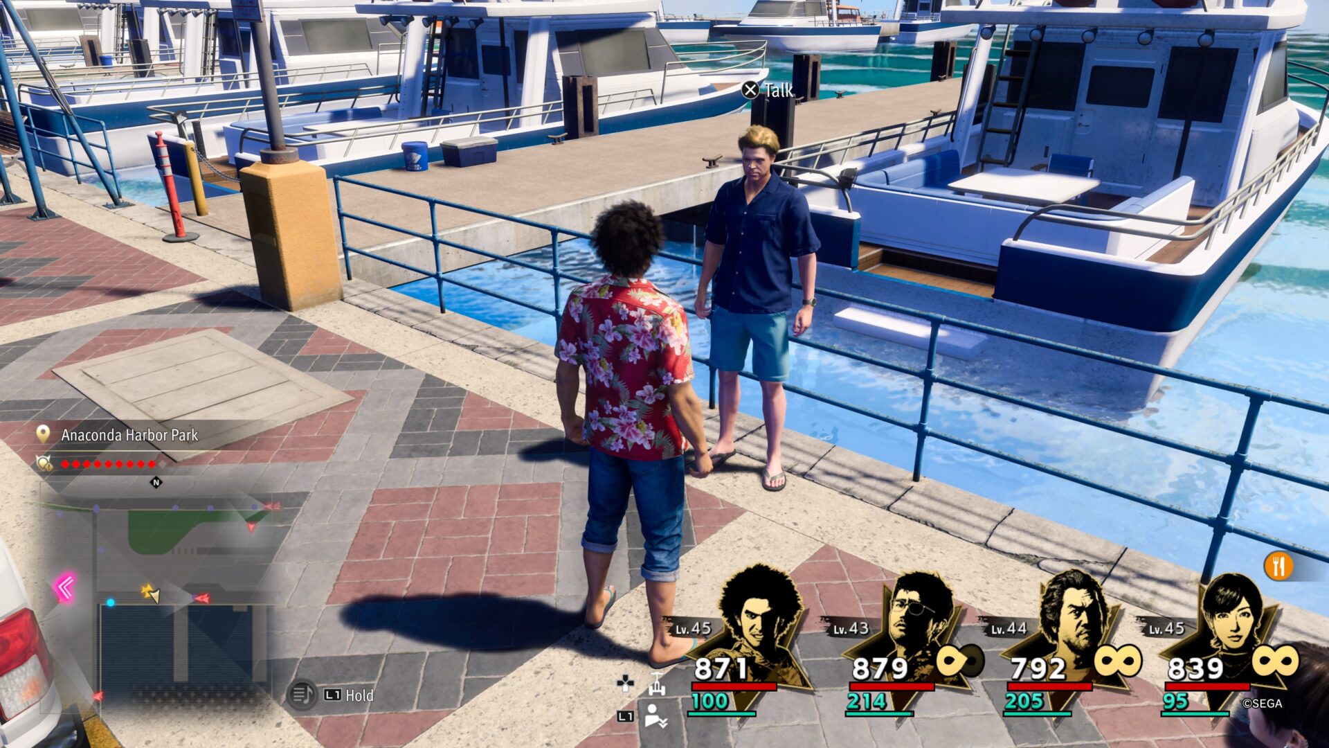 Like a Dragon: Infinite Wealth Dondoko Island Blueprints NPC