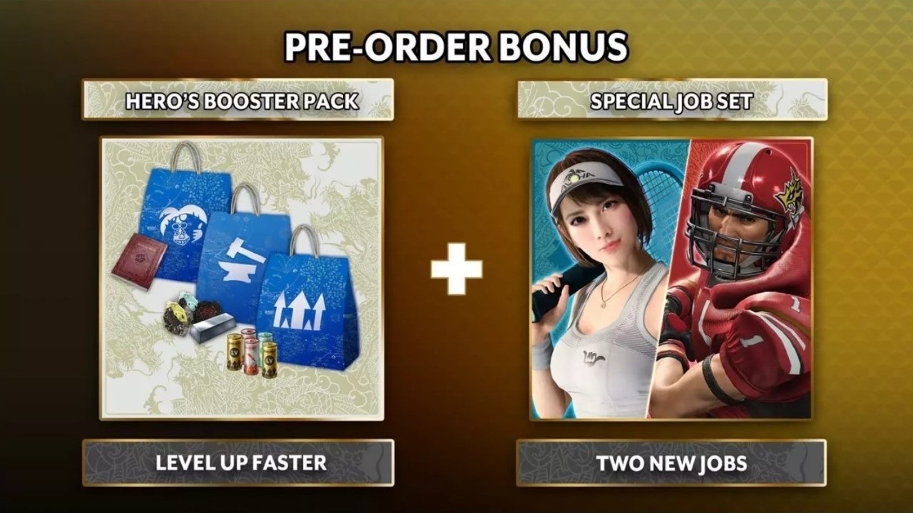 Like A Dragon: Infinite Wealth Pre-Order Bonus