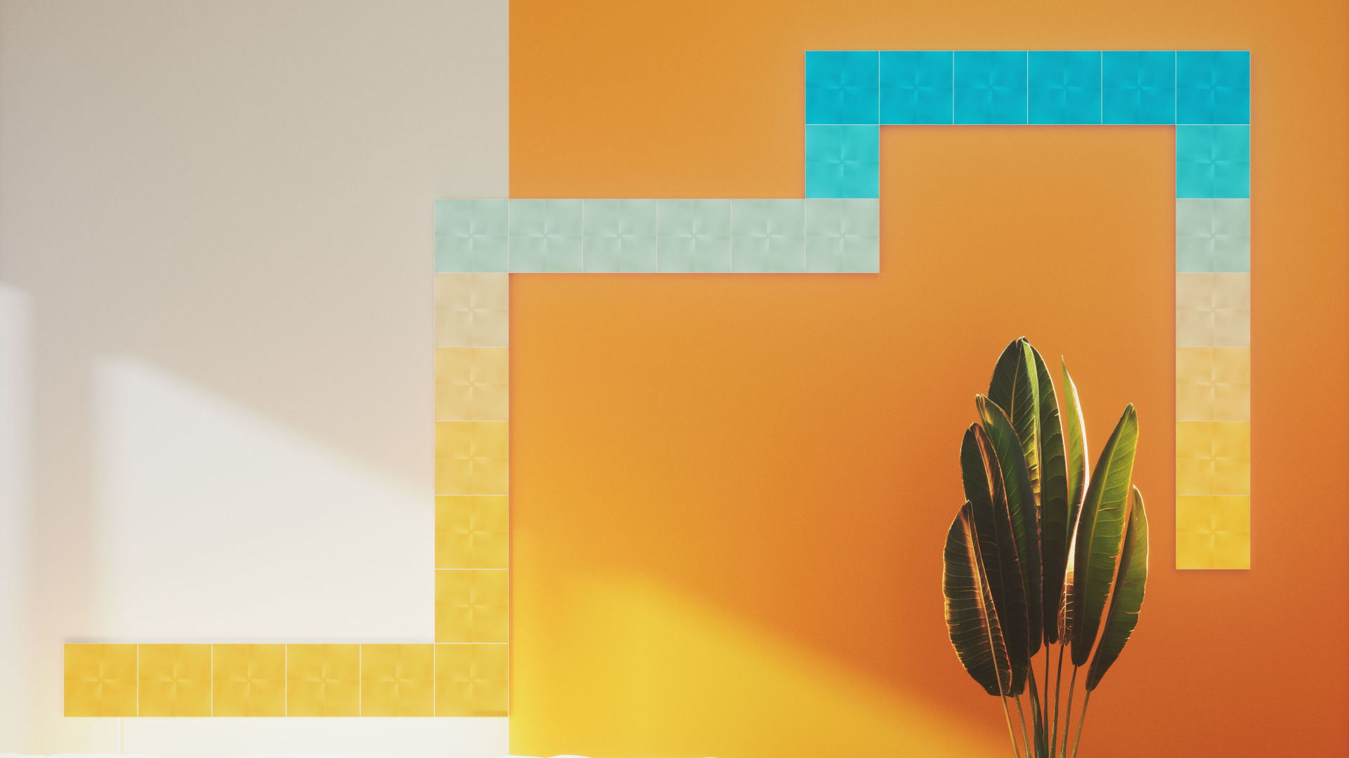 Nanoleaf Canvas on Wall