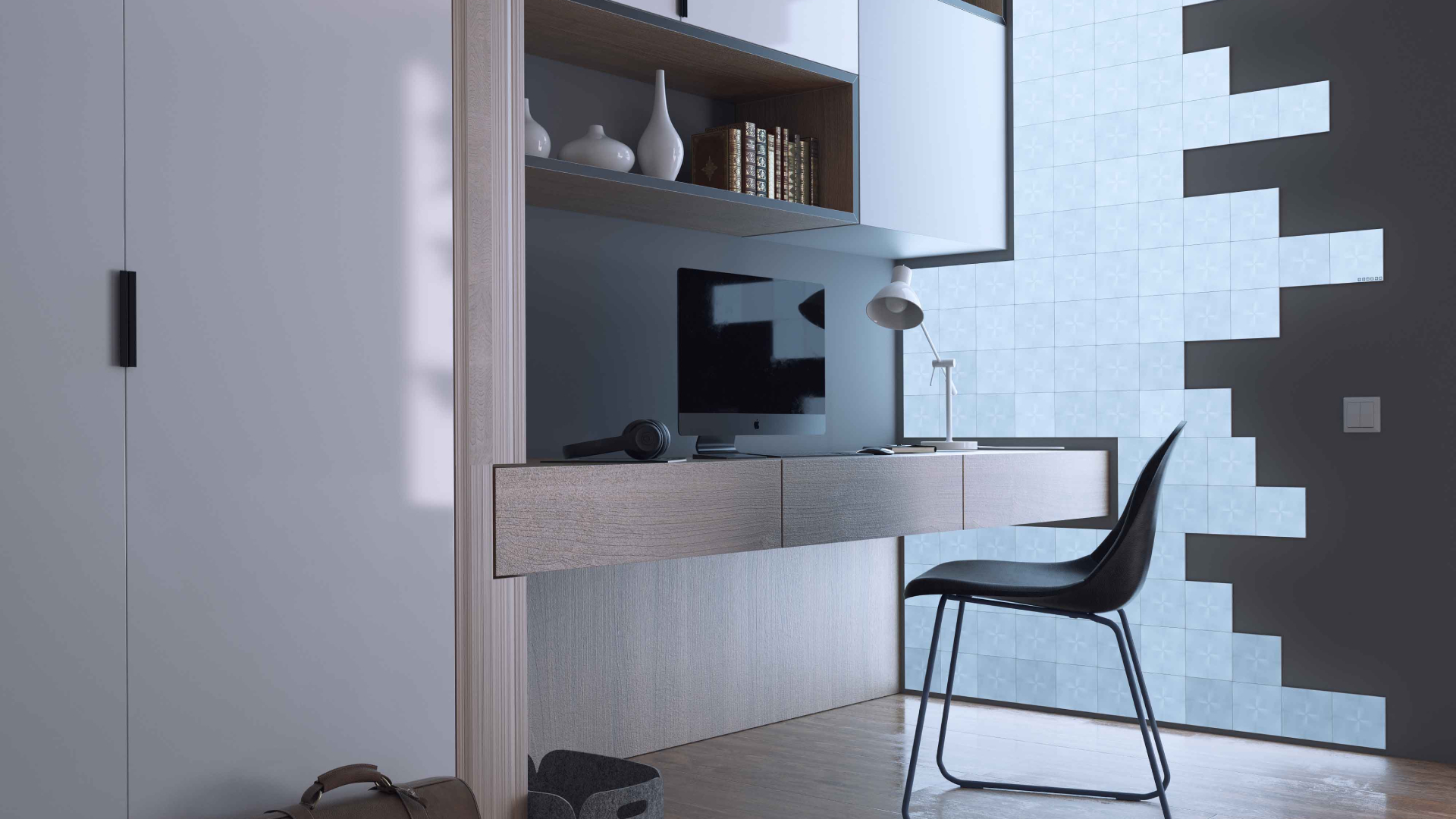 Nanoleaf Canvas in Study