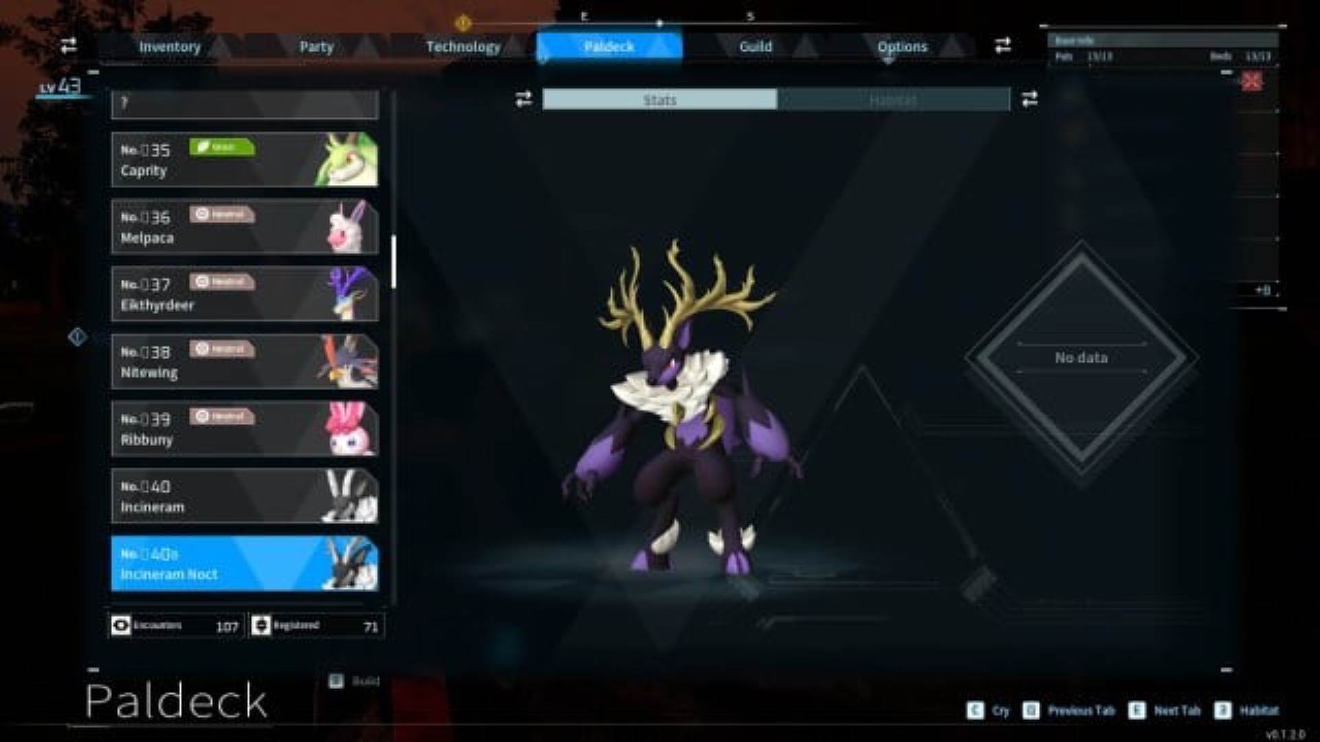 Incineram Noct Palworld