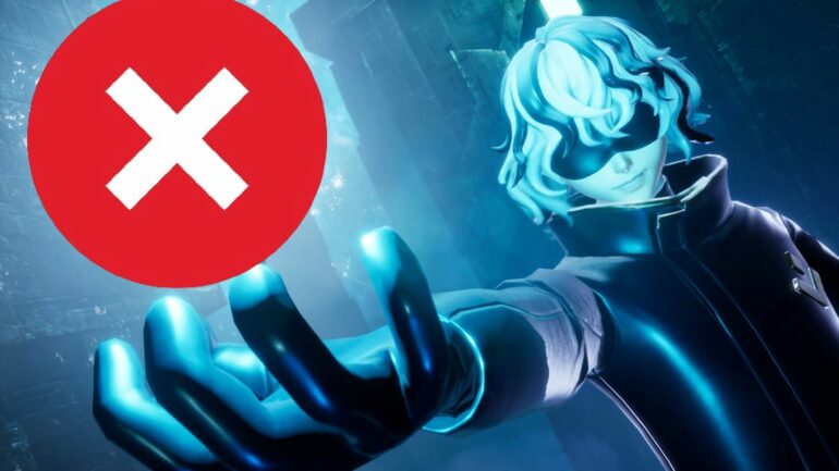 Palworld boss holding an error symbol