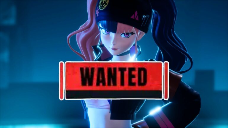 Palworld boss with the wanted status over her