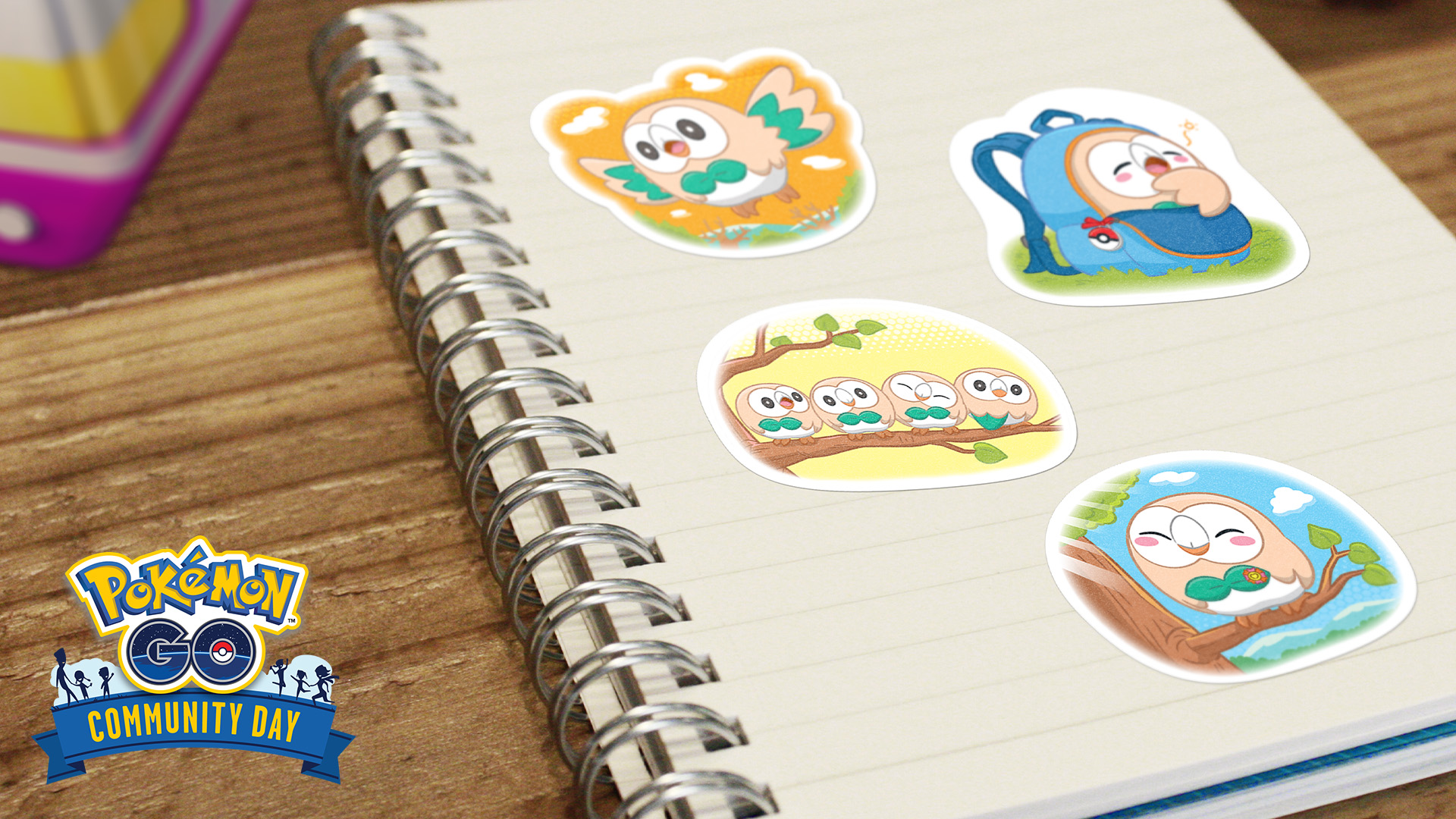 Event-themed Pokemon Go Rowlet stickers can be found by spinning PokeStops, opening Gifts, or purchasing them from the in-game shop.