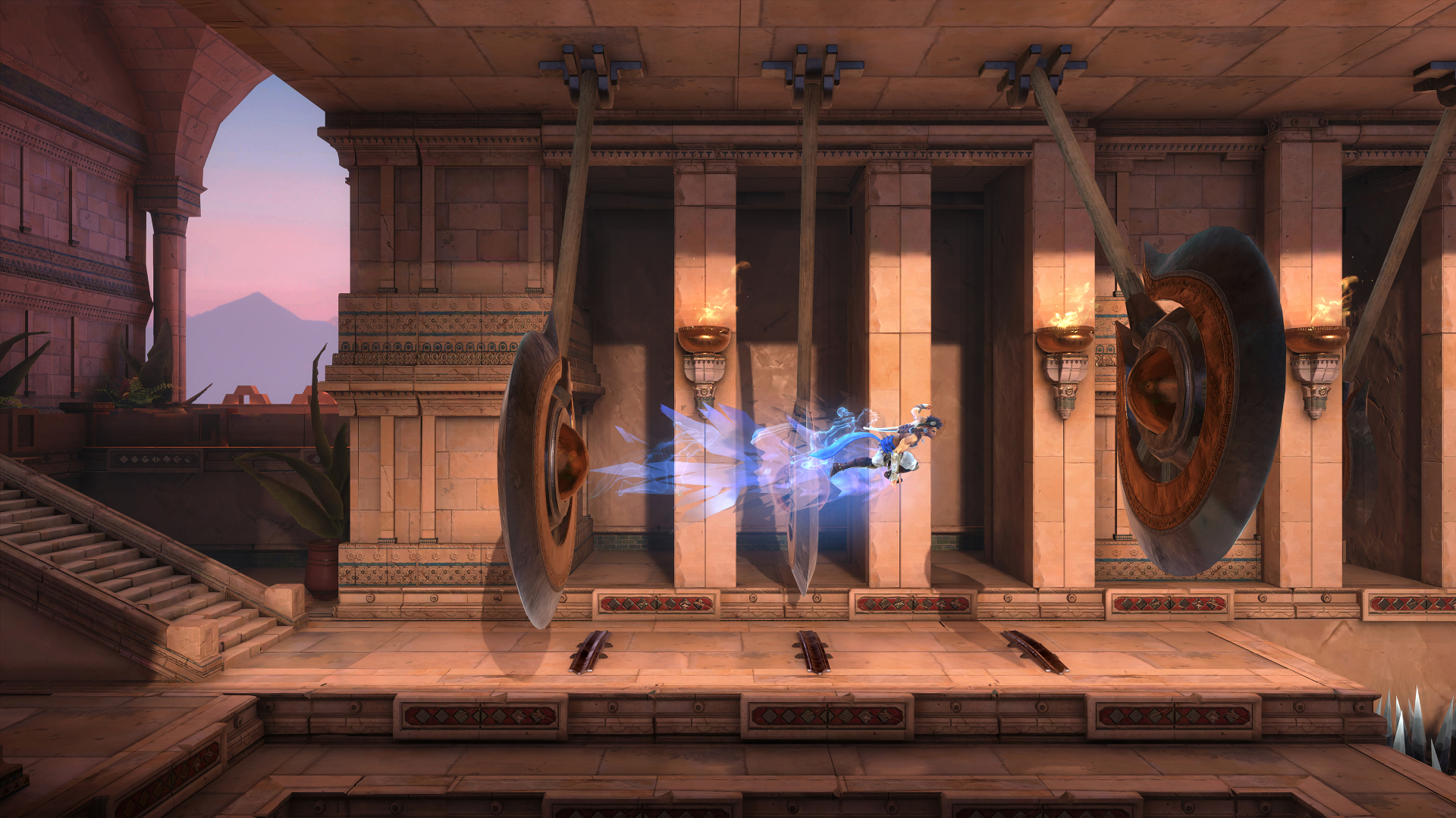 Prince of Persia: The Lost Crown Air Dash and Traps Screenshot