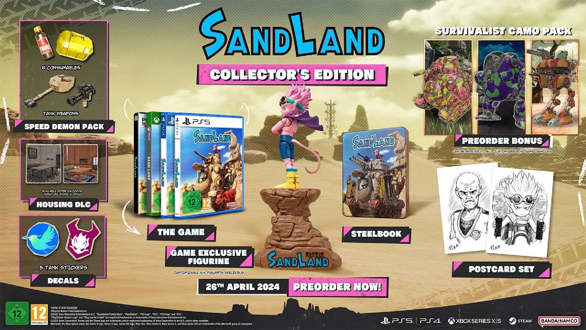 The Sand Land Standard Edition