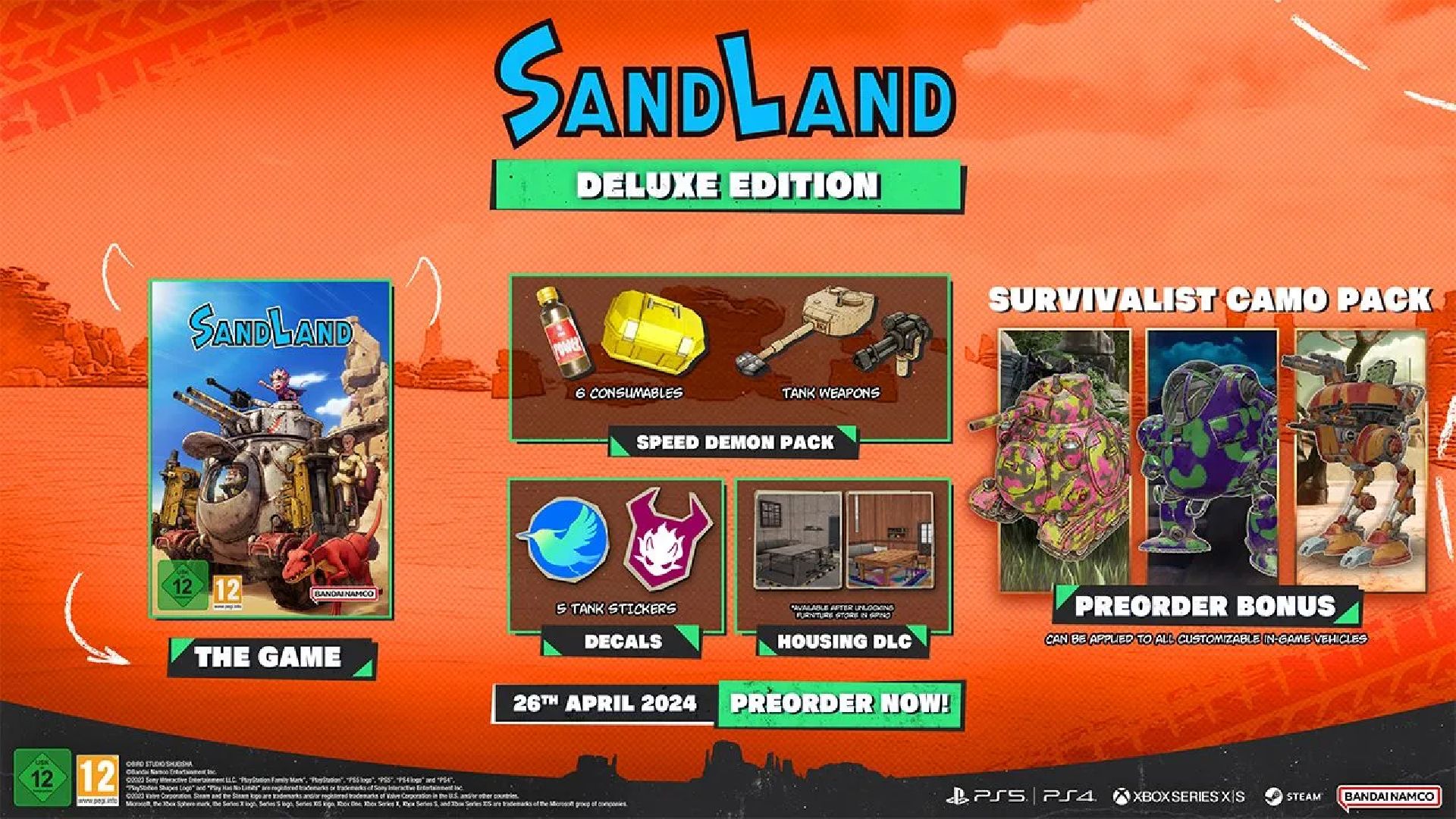 The Sand Land Deluxe Edition