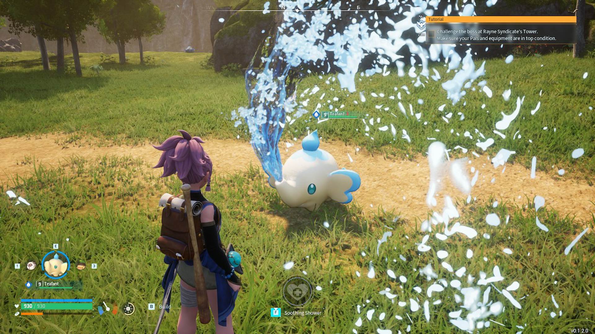 Teafant Palworld screen