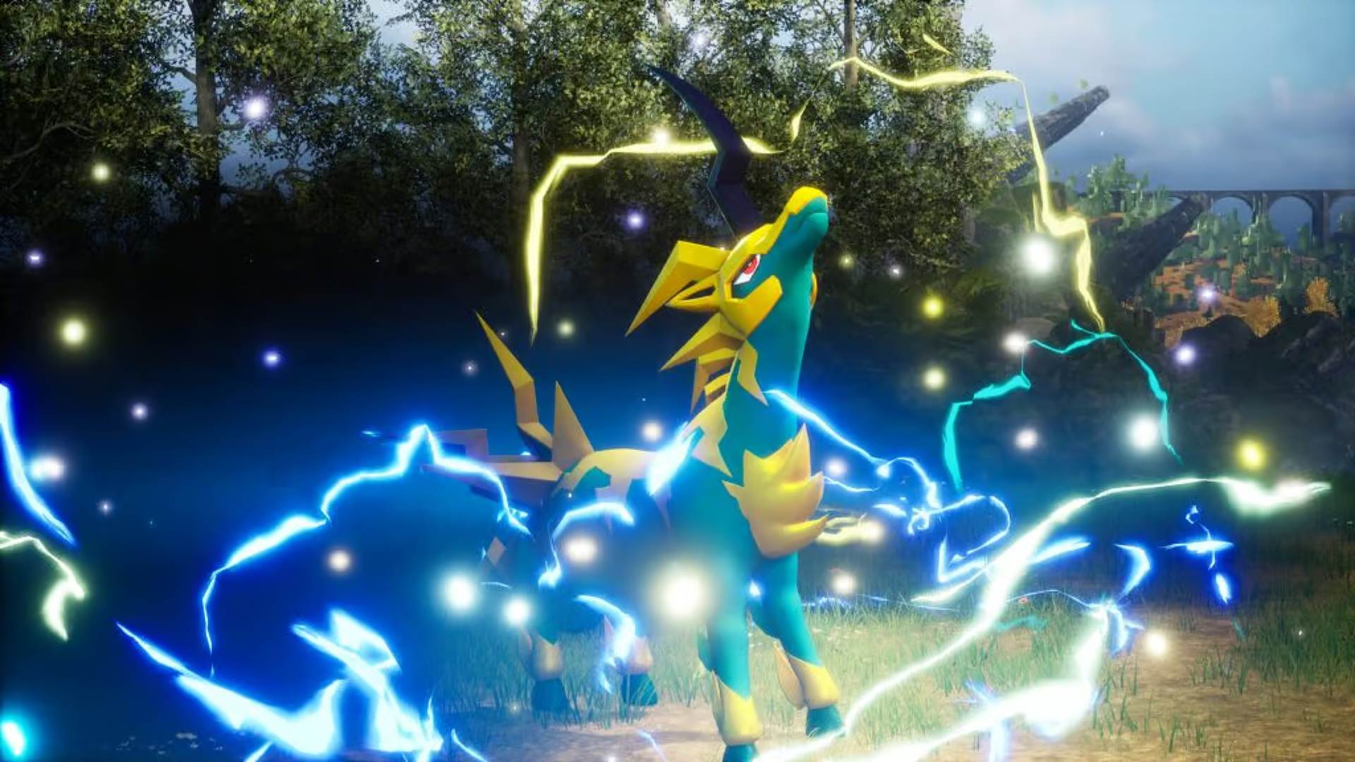 Univolt in action Palworld