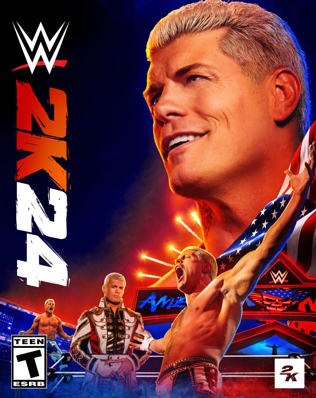 WWE 2K24 Standard Edition Cover Art