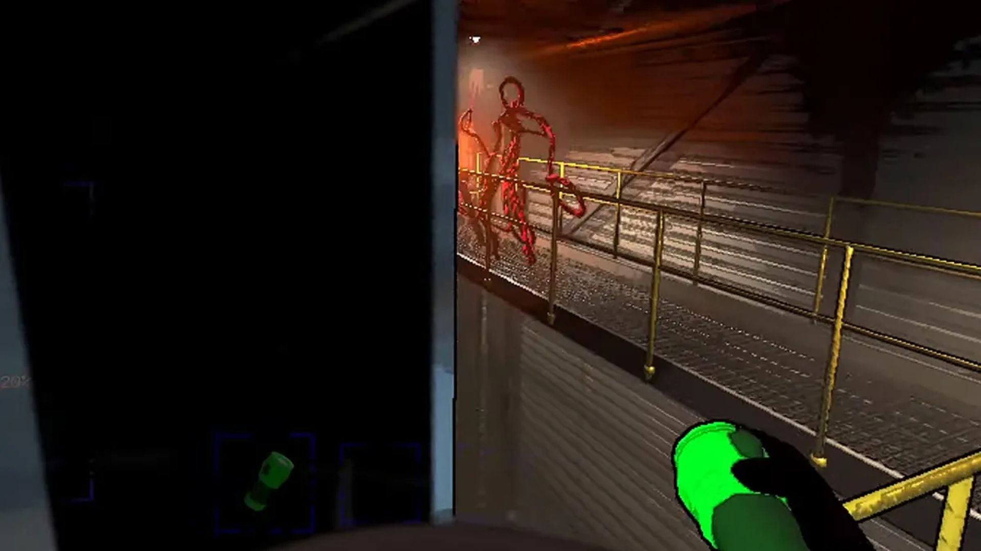 The Lasso Man chasing the player in Lethal Company