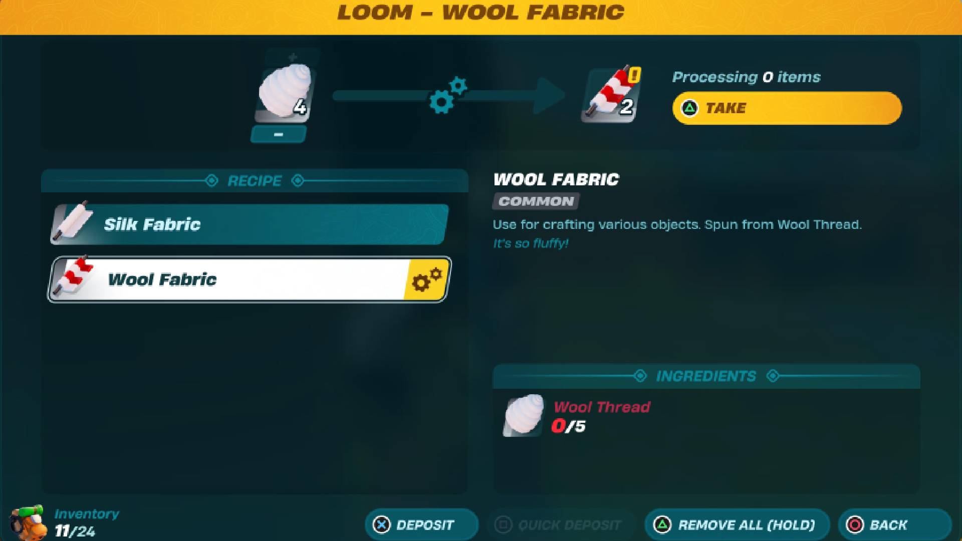 Wool Fabric LEGO Fortnite