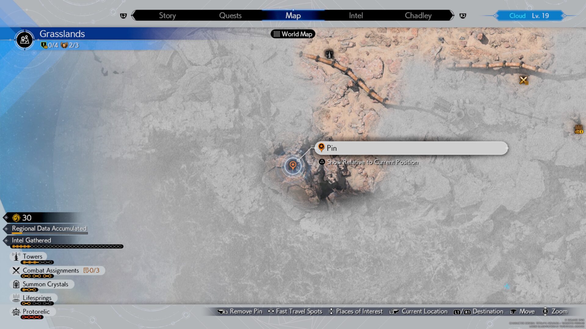 Final Fantasy 7 Rebirth - Titan Sanctuary Location 2