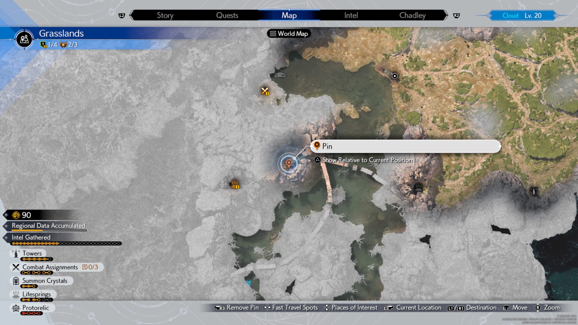 Final Fantasy 7 Rebirth - Titan Sanctuary Location 3