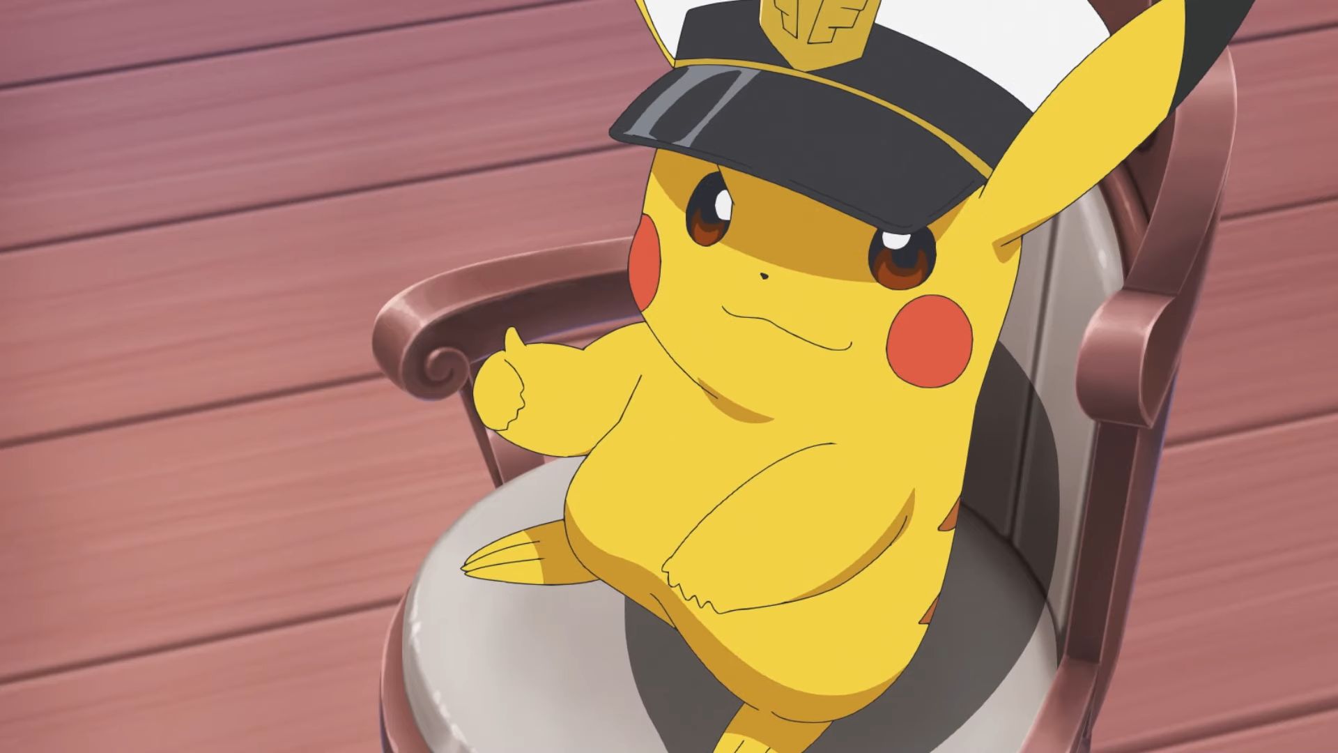 Captain Pikachu in Pokemon Horizons