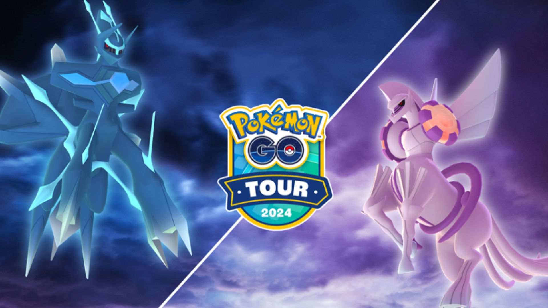Origin Forme Palkia and Dialga in Pokemon Go Tour Sinnoh event