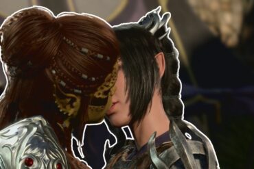 lae'zel and shadowheart kissing in Baldur's Gate 3