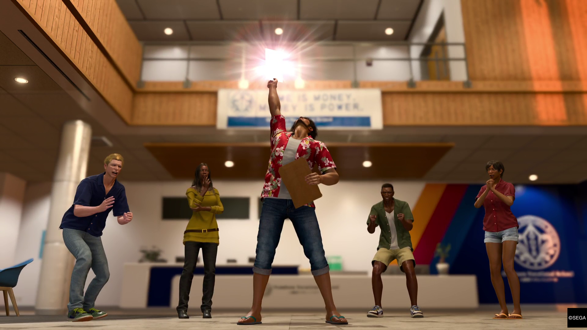 Celebrating at the Ounabara Vocational School