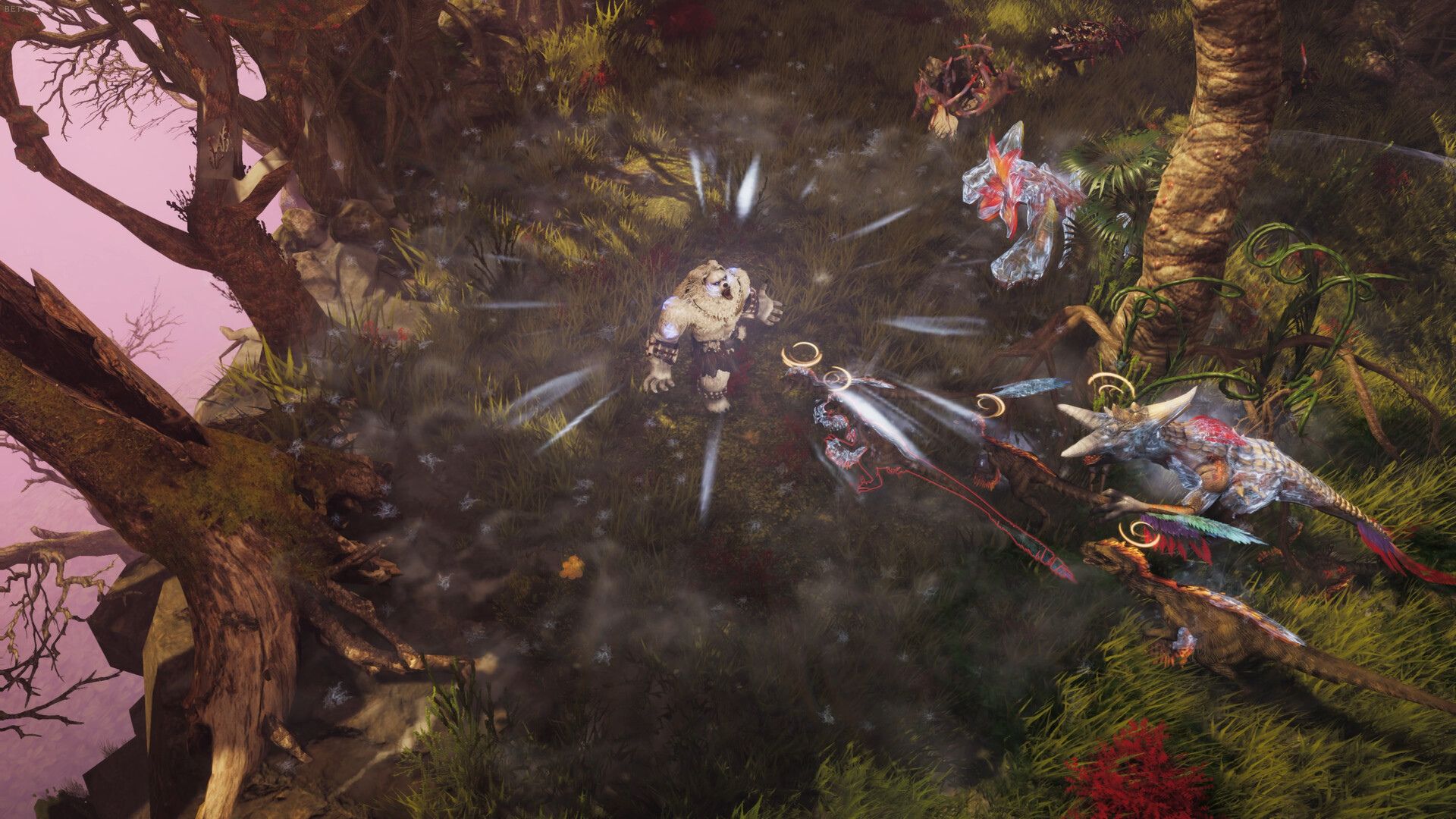 Fighting enemies in combat in Last Epoch