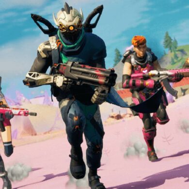 Fortnite Chapter 5 Characters Running pic