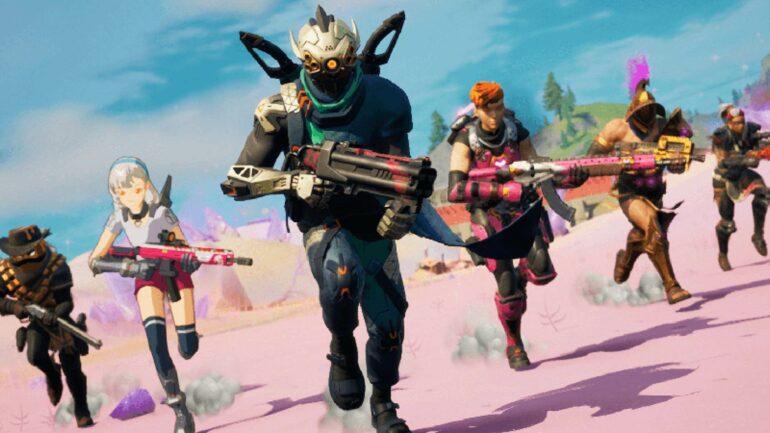 Fortnite Chapter 5 Characters Running pic