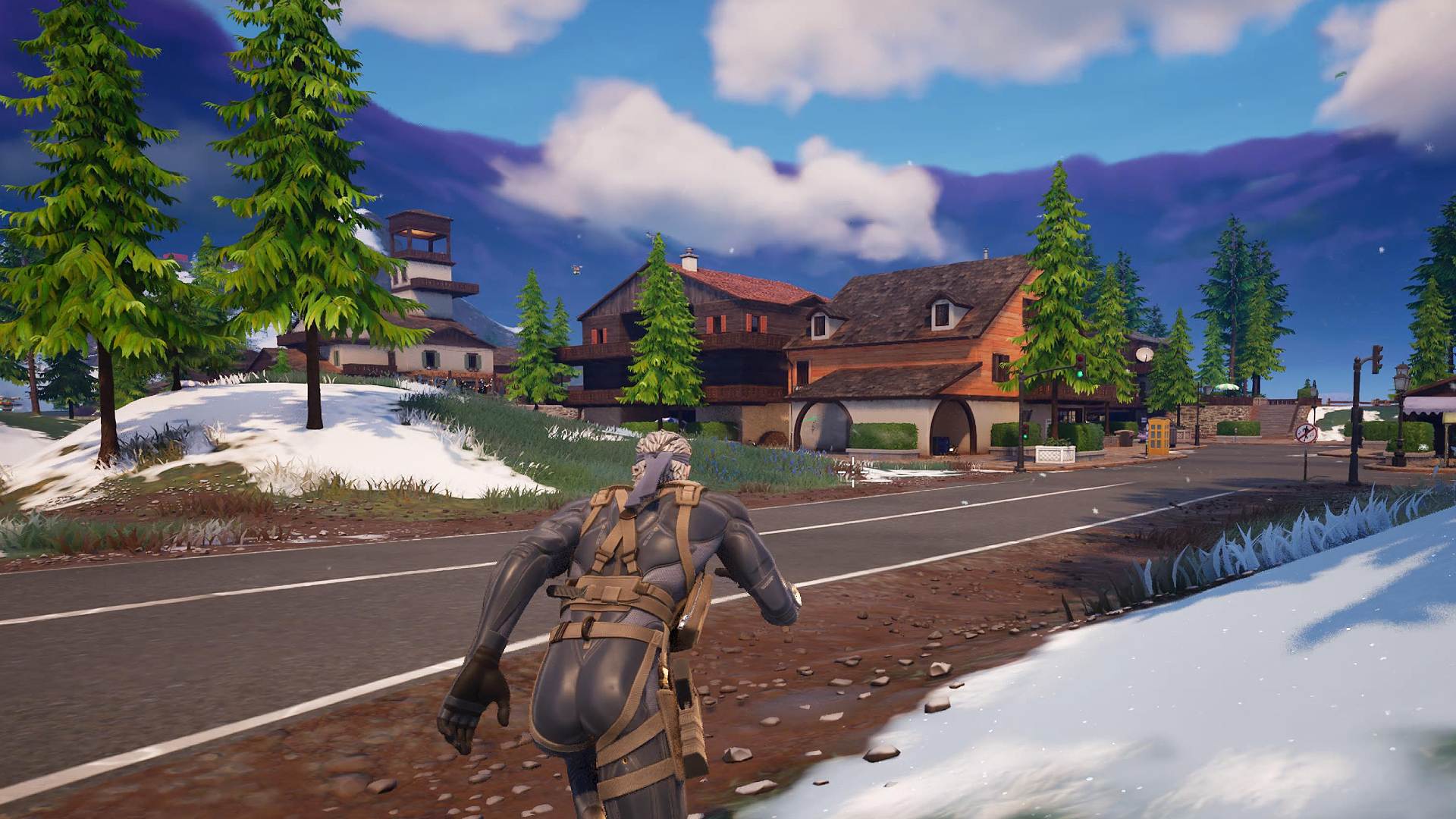 Fortnite Running in-game