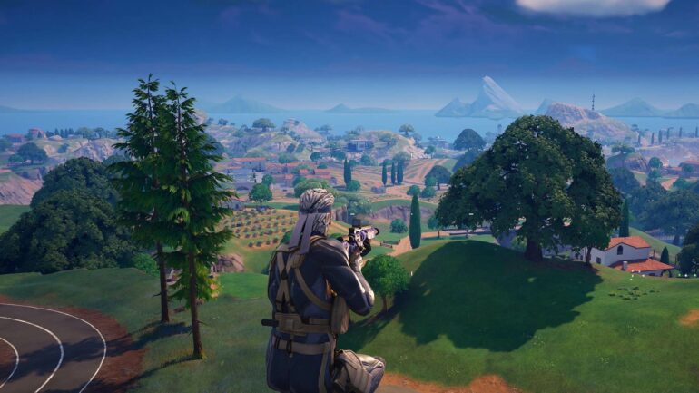 Fortnite Screenshot in-game sniper