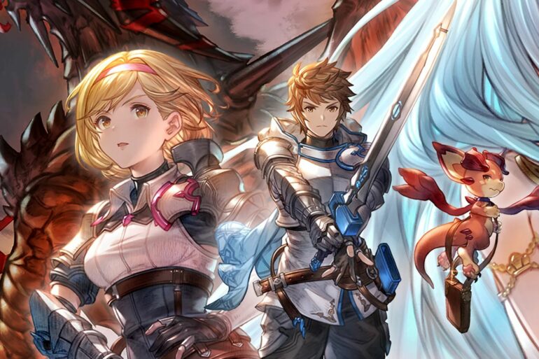 Gran and Djeeta in Granblue Fantasy: Relink