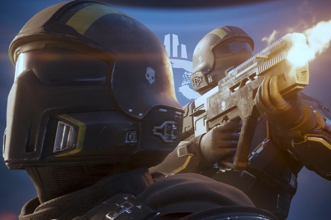 Helldivers soldiers in Helldivers 2