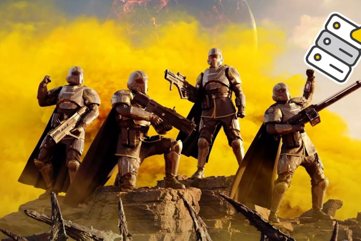 Helldivers 2 screen error logo