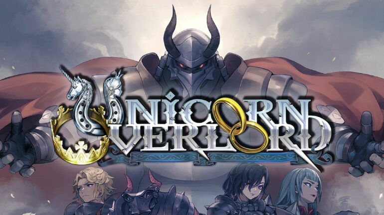 Unicorn Overlord villain with the logo