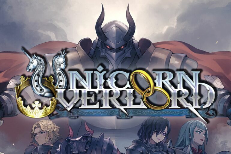 Unicorn Overlord villain with the logo
