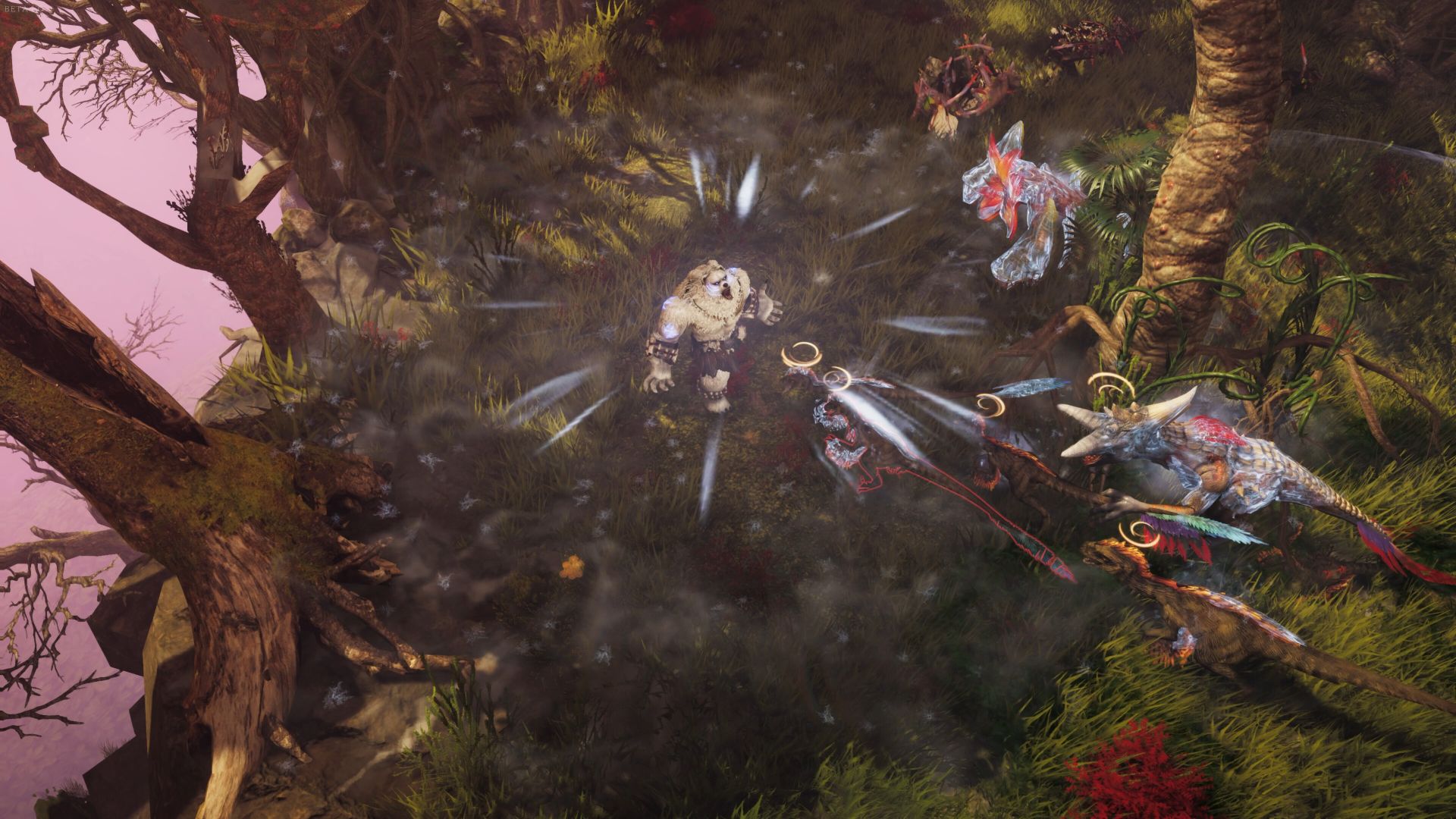 Player roaring in Last Epoch