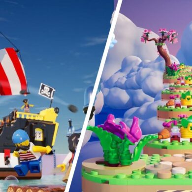 LEGO Raft Survival and LEGO Obby Fun in Fortnite