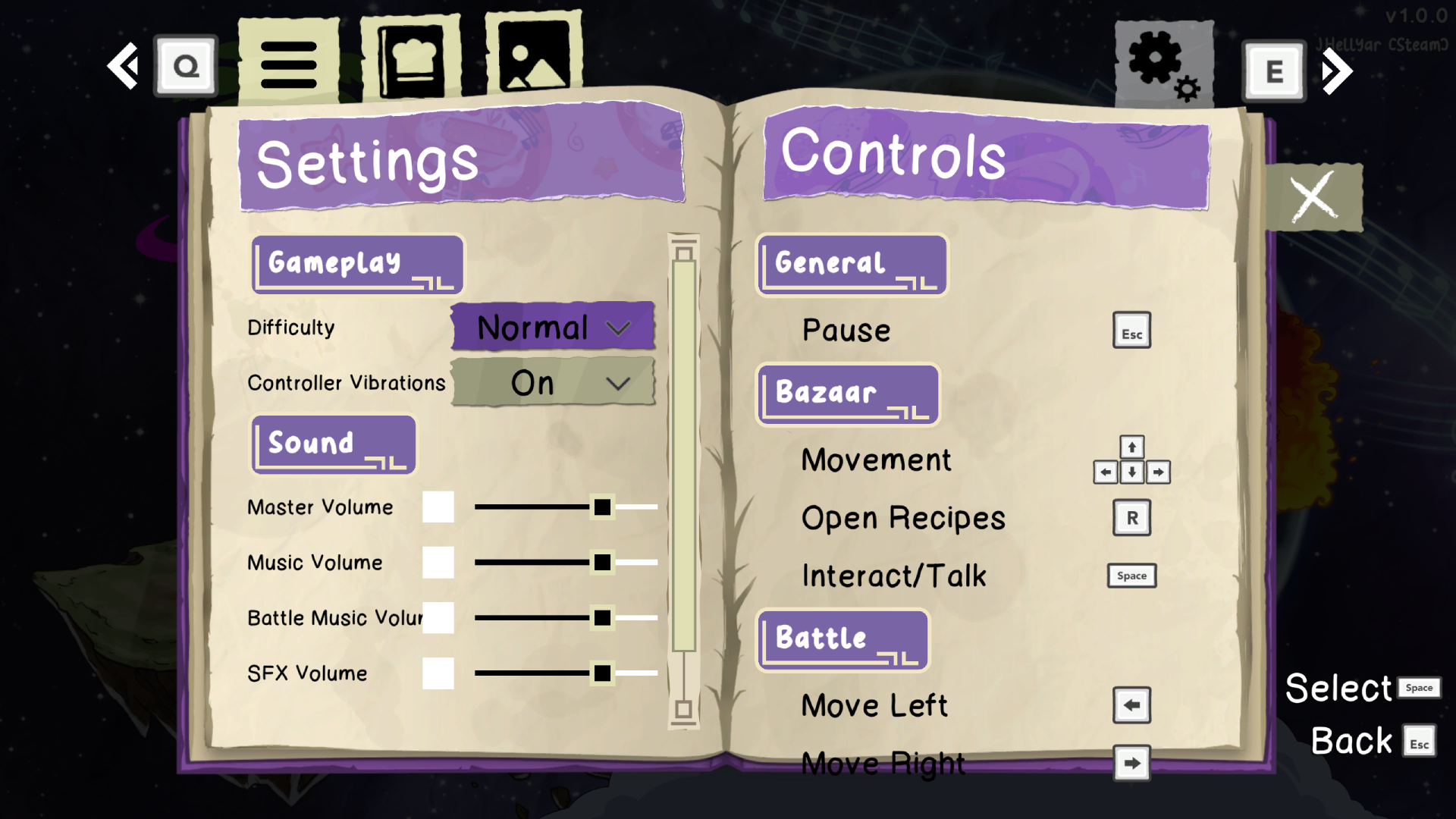 Menu Running off Page Diets & Deities