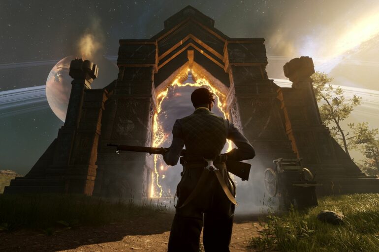 Nightingale third-person gameplay
