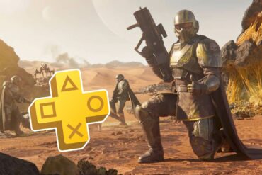 Helldivers 2, helldivers with playstation plus logo