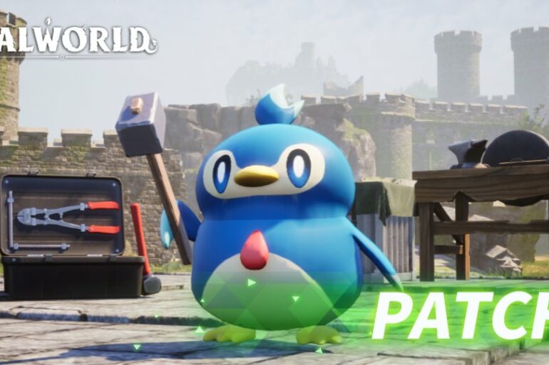 Palworld Patch Update V0.1.4.1 Key Art