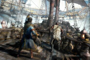 Player ramming into enemy ship in Skull and Bones