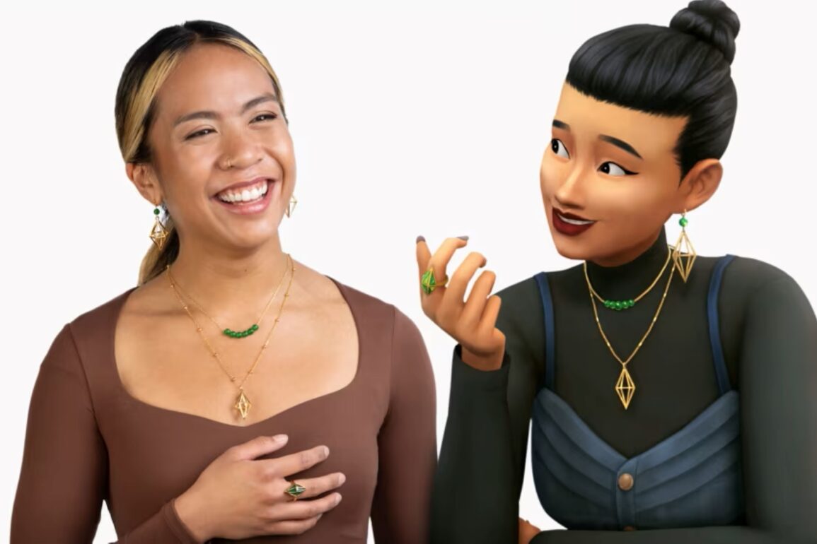 The Sims Real Life Jewelry Collection Features the Iconic Plumbob