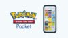 Pokemon Trading Card Game title and running on mobile phone