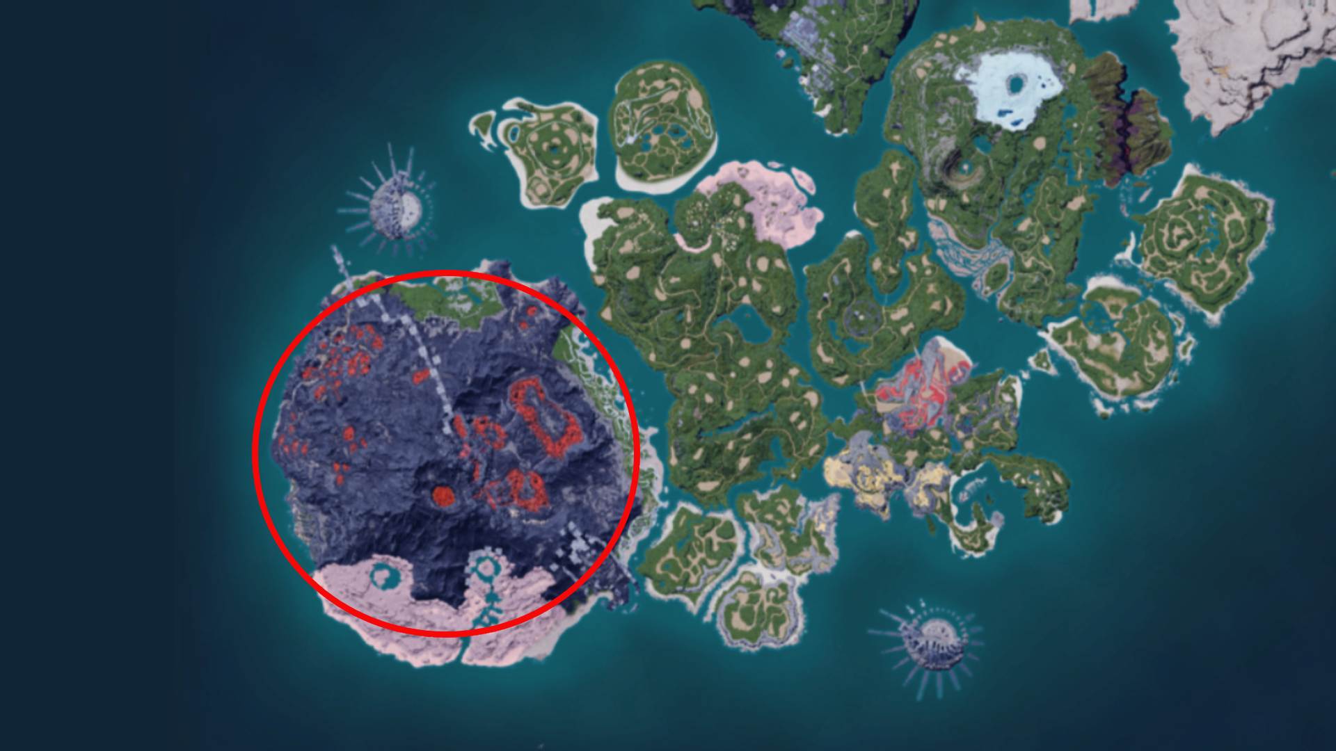 Pyrin Noct Map Palworld