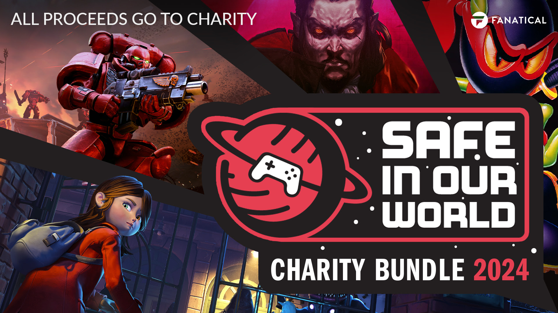 Get 26 Games for as low as 15 with the Safe In Our World Charity