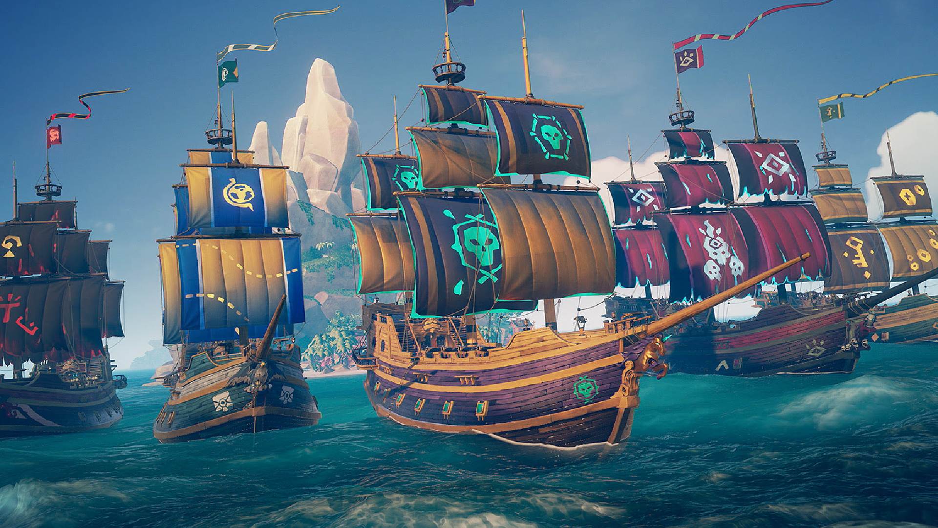 Sea of Thieves Pirate Fleet screen