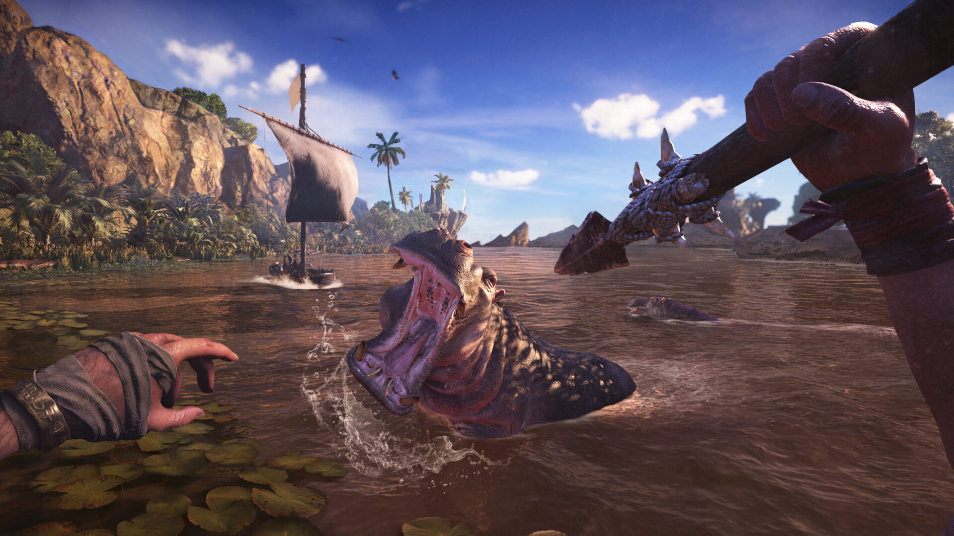 Skull & Bones Hippo Land Combat