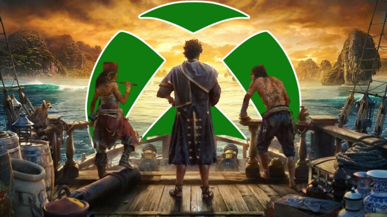The Xbox logo in Skull and Bones