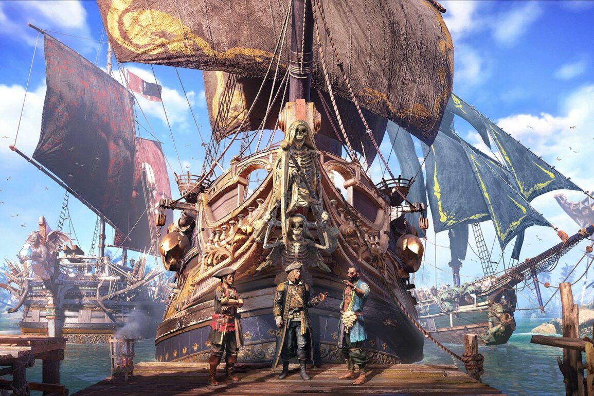A ship in Skull and Bones