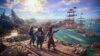 Pirates pointing at ships in Skull and Bones